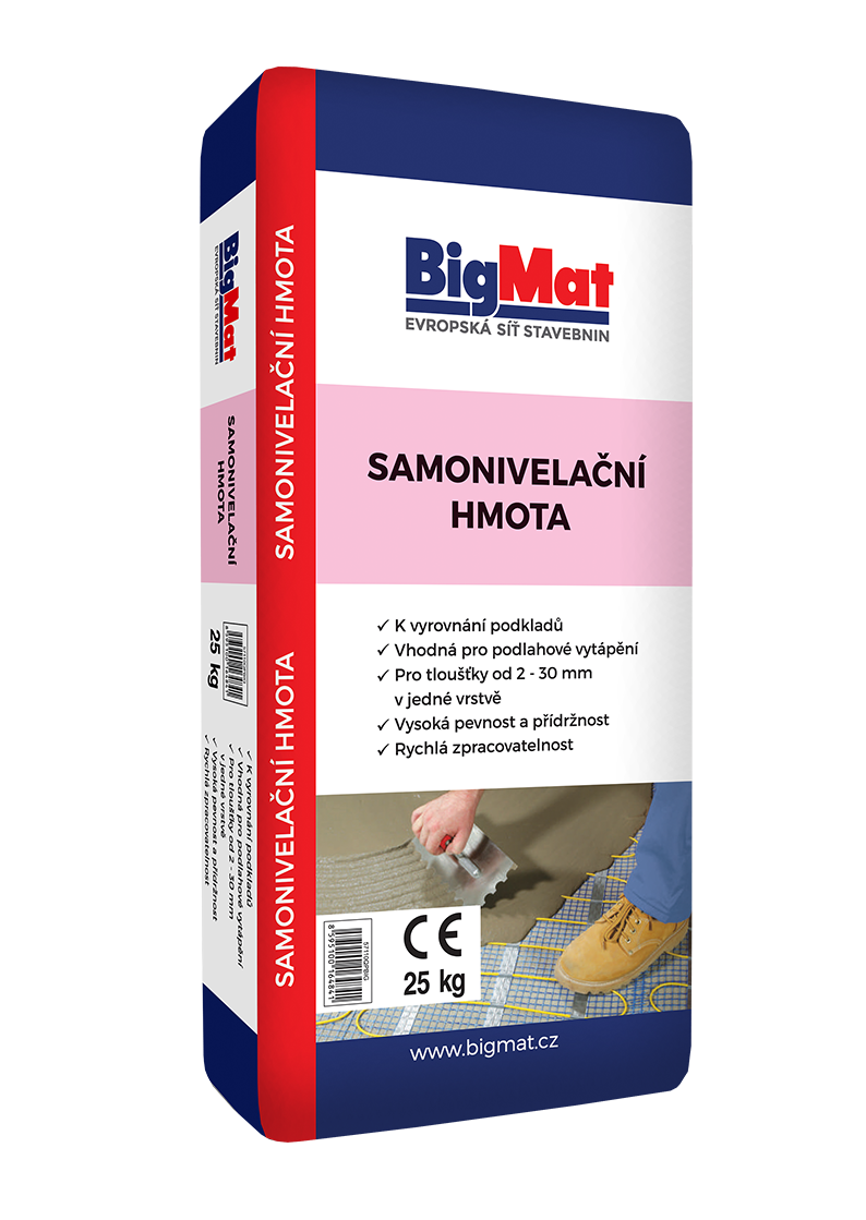 BigMat Hmota samonivelační 25 kg