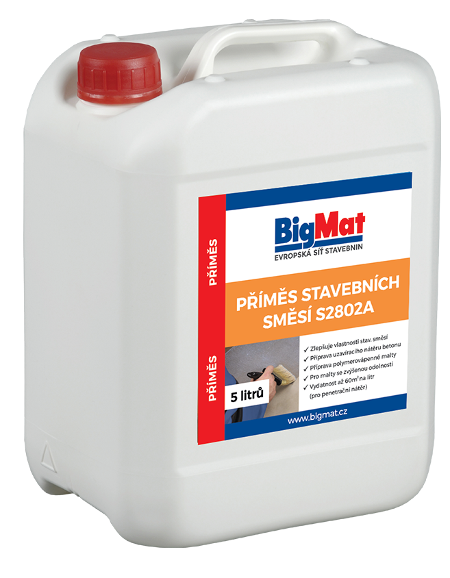 BigMat Příměs stavebních směsí S2802A 5 l