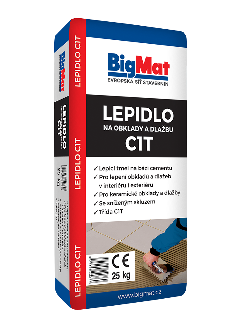 BigMat Lepidlo na obklady a dlažbu C1T 25 kg