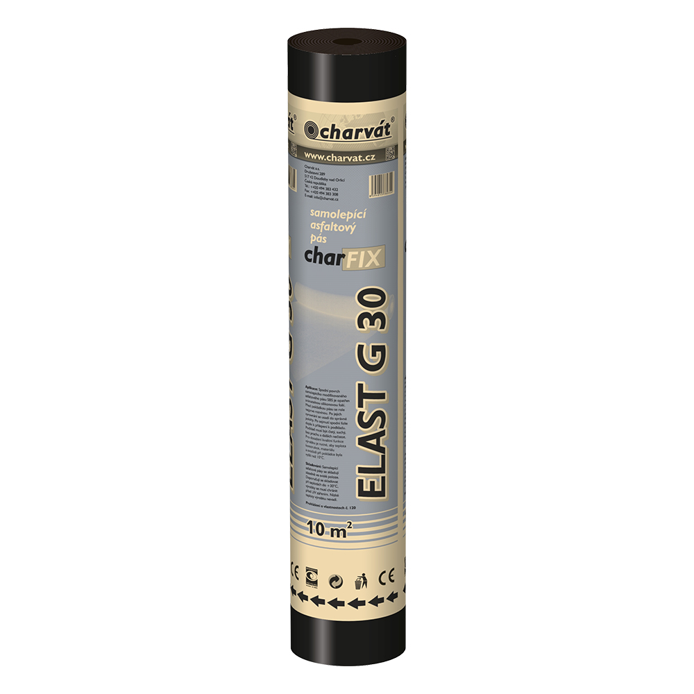 Charvát Pás asfaltový charFIX ELAST G 30 samolepicí tl.3mm [10m2]