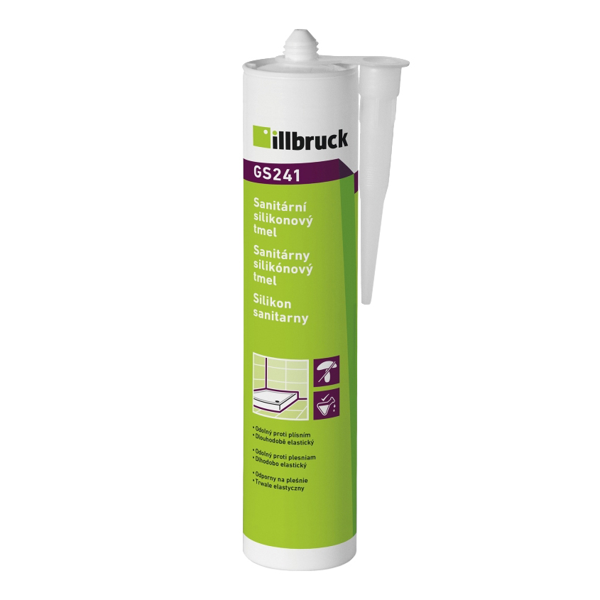 Illbruck Tmel silikonový sanitární (GS241) transparentní 310ml