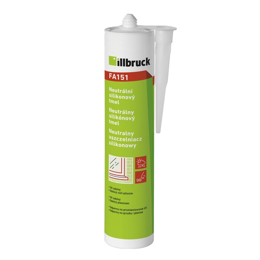 Illbruck Tmel silikonový neutrální (FA151) transparentní 310ml