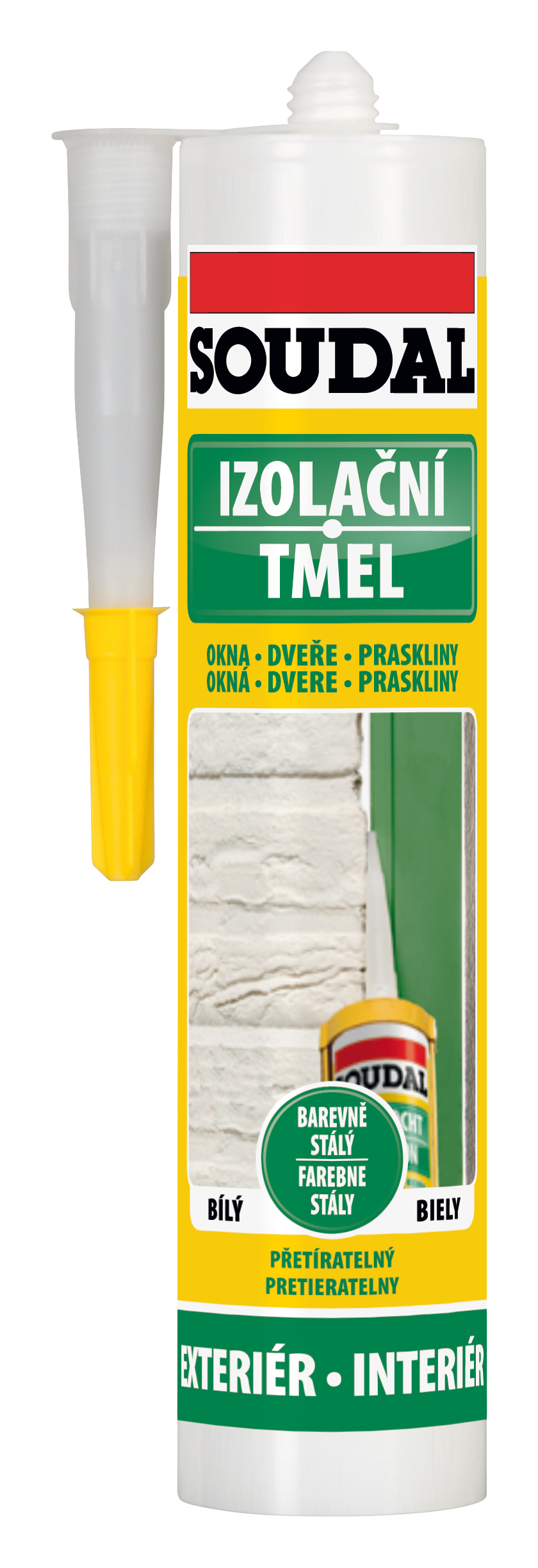 Soudal Tmel izolační bílá 280 ml