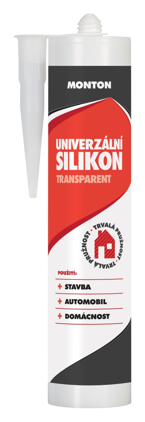 Silikon univerzální Monton transparentní 310 ml