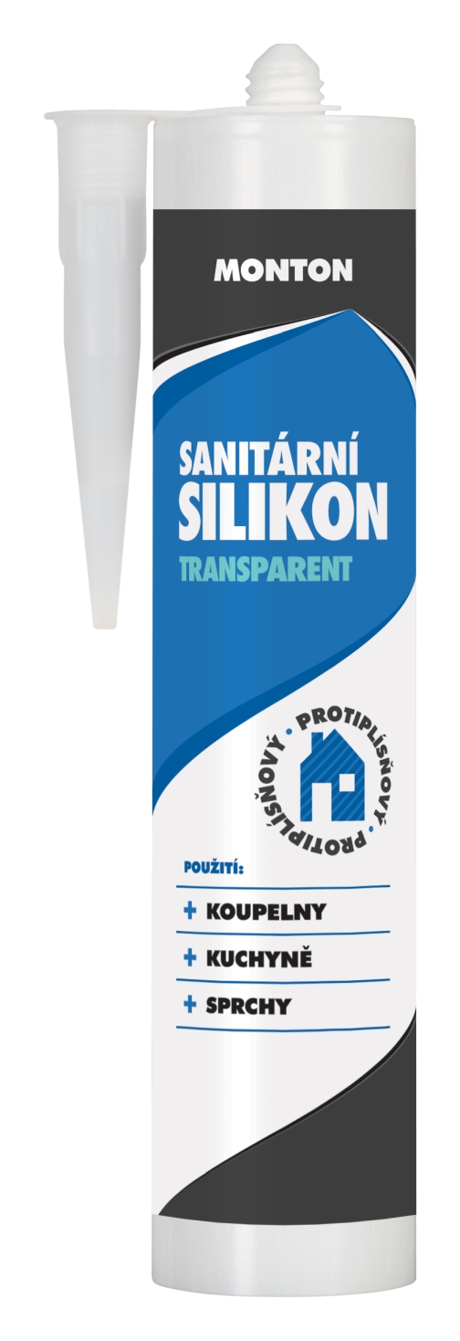 Silikon sanitární Monton transparent 310 ml