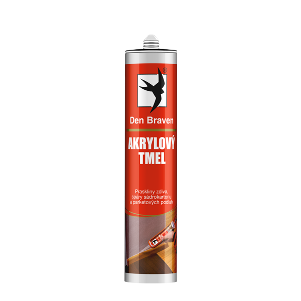 Den Braven Tmel akrylový RL bílý 310 ml