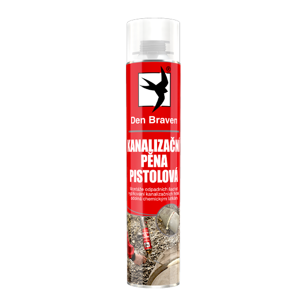 Den Braven Pěna kanalizační pistolová 750 ml