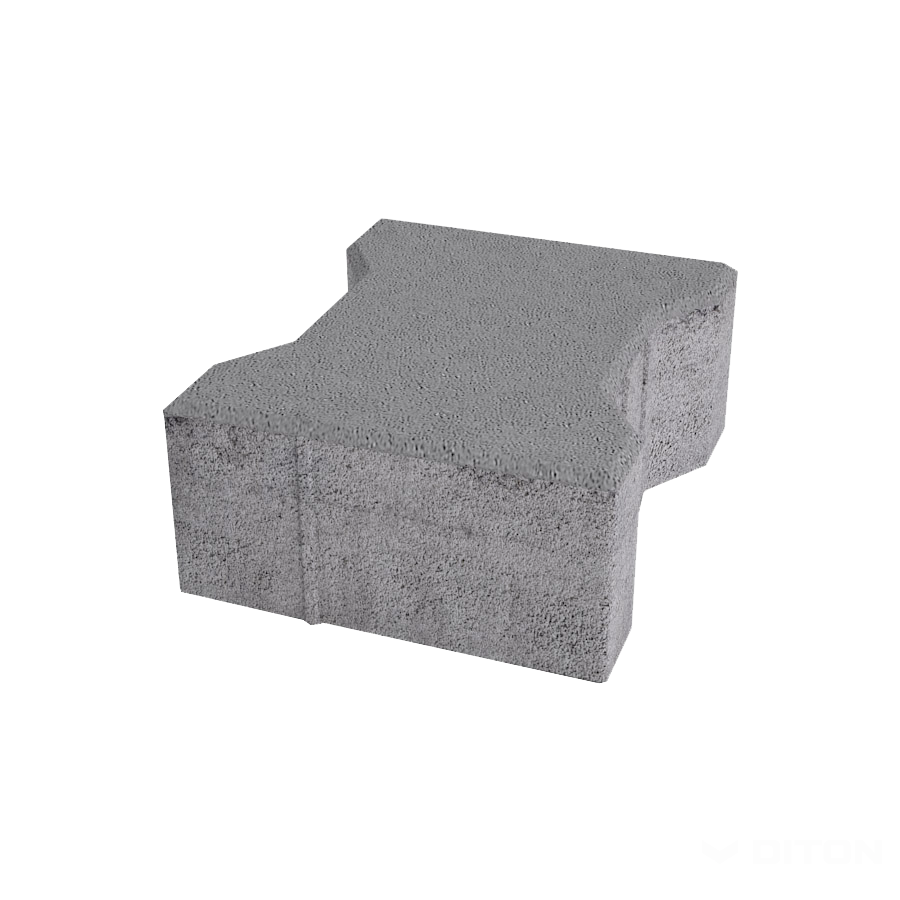 Diton Dlažba betonová Íčko 80 mm přírodní (8)
