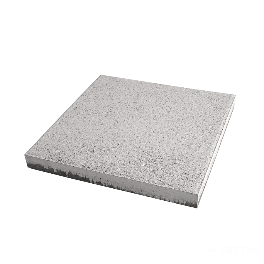 Diton Dlažba betonová Travertin 397×397×40 mm bílá (9,12)
