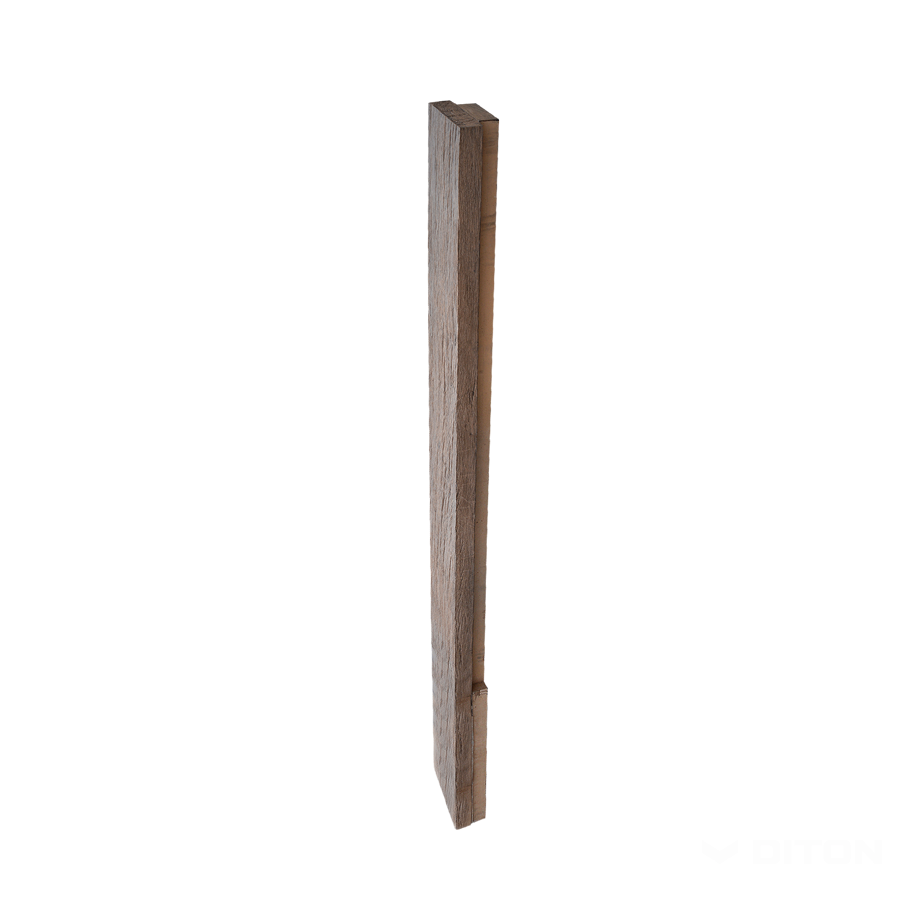 Diton Sloupek plotový Quick wall wood 210 250×110×3000 mm dělený průběžný dub tmavý (6)