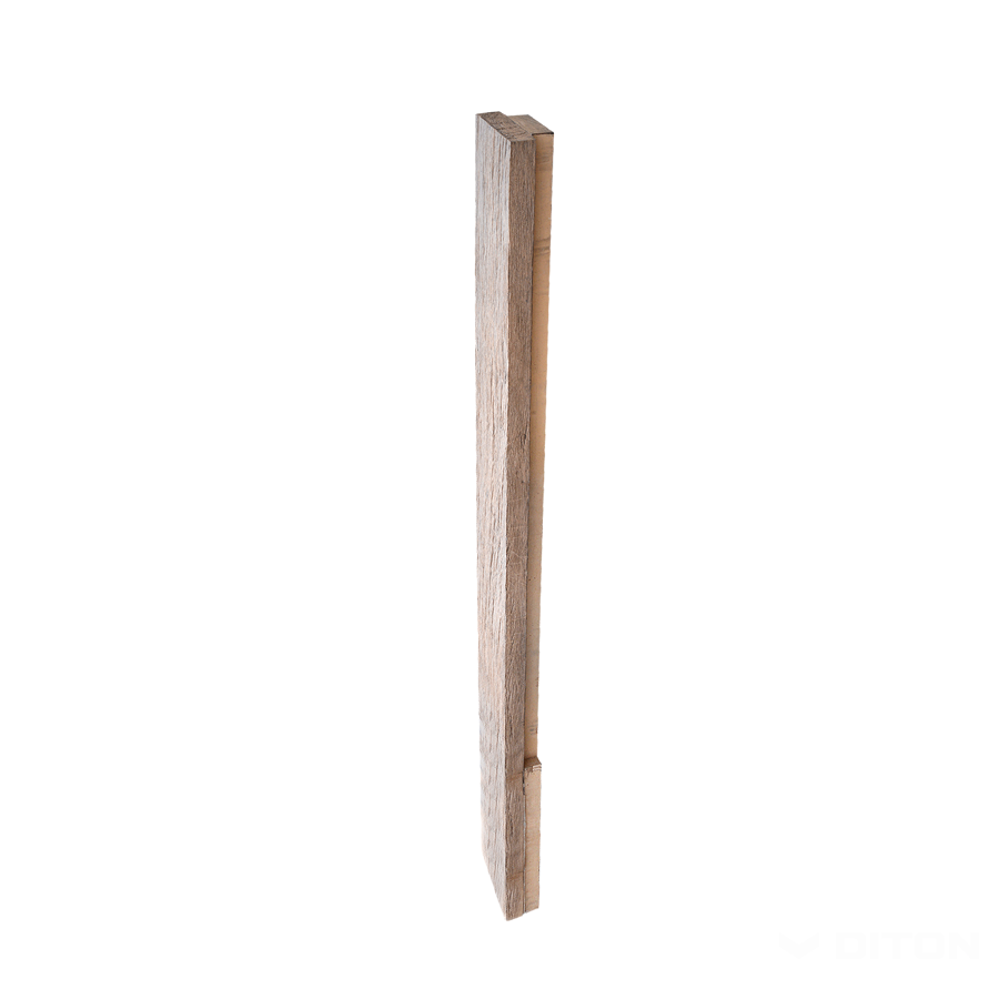 Diton Sloupek plotový Quick wall wood 150 250×110×2400 mm dělený průběžný dub světlý (6)