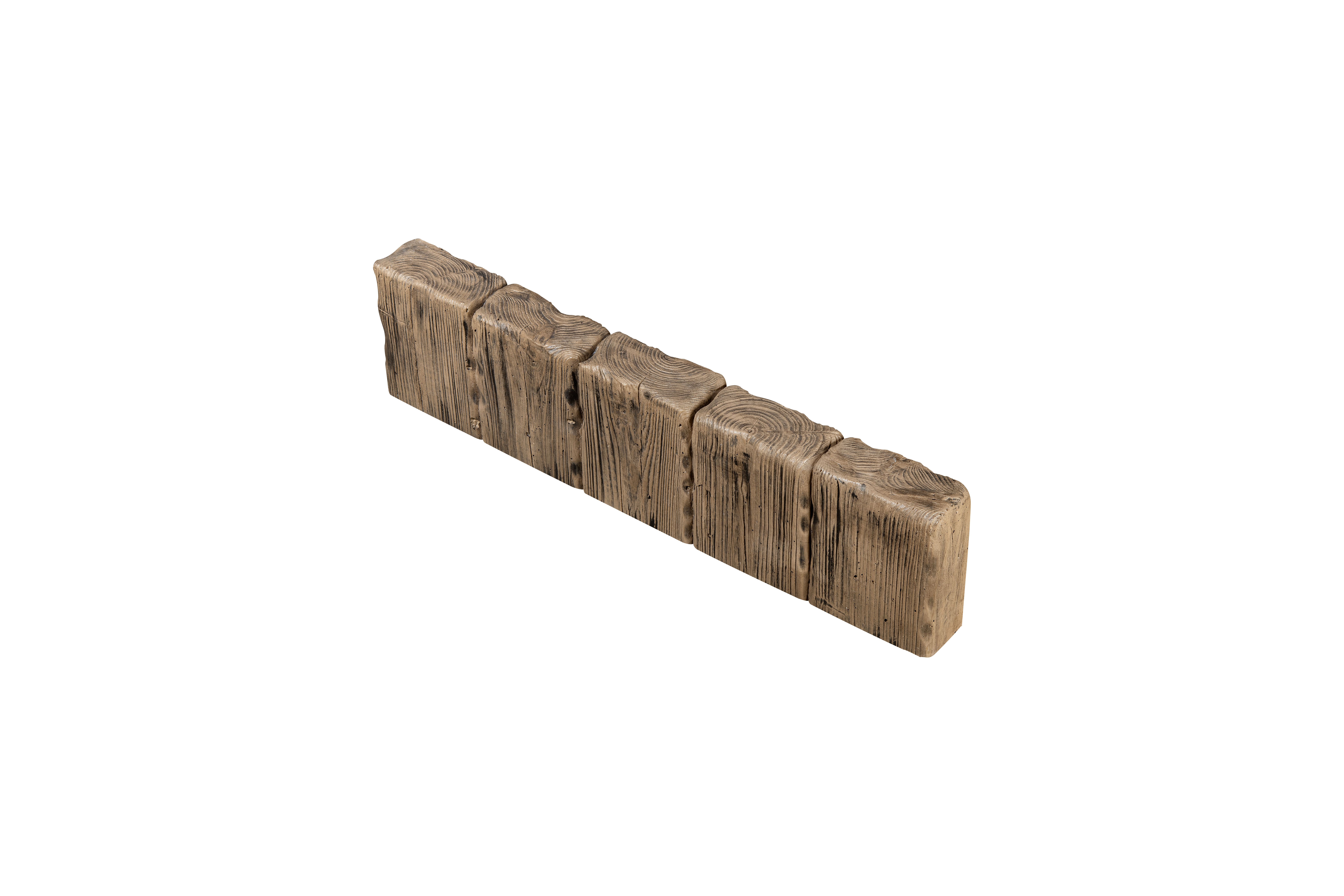 Ferobet Krajník rovný 800×80×200 mm natur reliéfní staré dřevo (28)