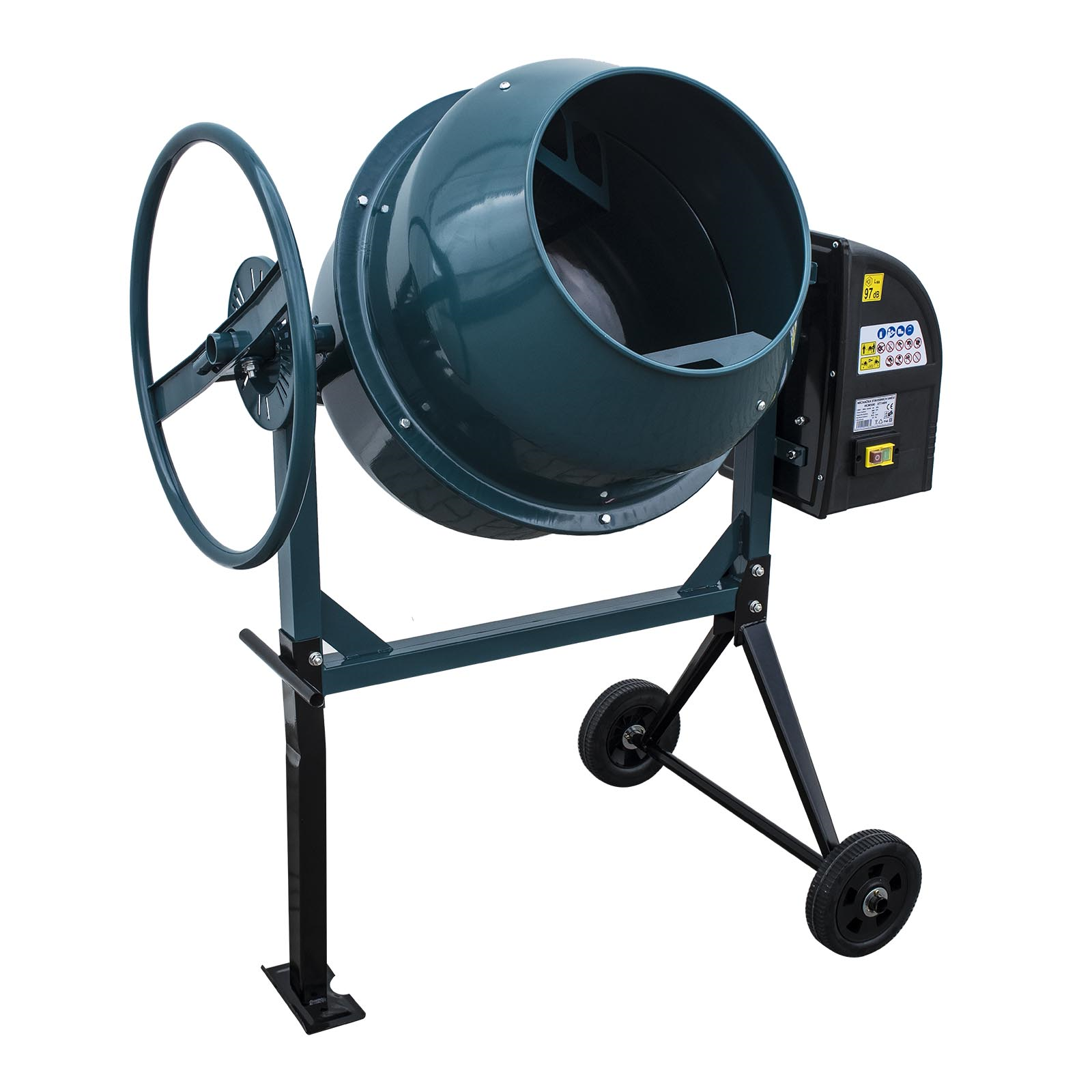 XTline Míchačka stavební rozložená 650 W, 140 l