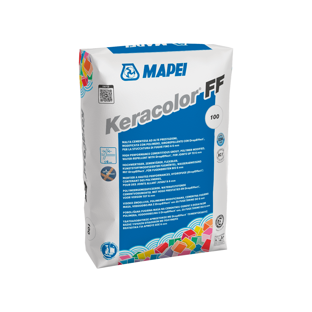 Mapei Hmota spárovací cementová Keracolor FF 113 cementově šedá 25kg