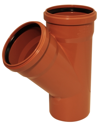 Midas Odbočka kanalizační KGEA DN 110/110 45°
