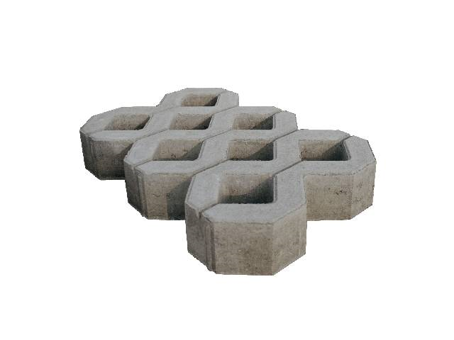 Presbeton Dlažba zatravňovací TBX 400×600×100 mm hladká přírodní (40)