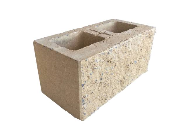 Presbeton Tvarovka plotová Face Block HX 2/19B 390×200×190 mm štípaná okrová (57)