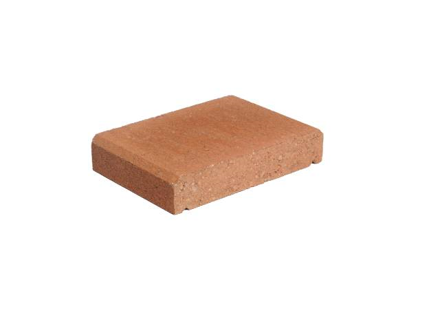 Presbeton Deska zákrytová Simple Block DZS 200 200×280×55 mm hladká hnědá (252)