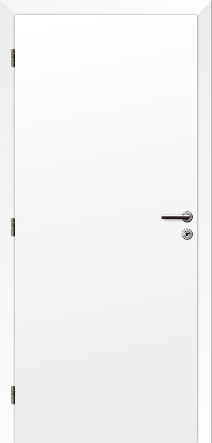Solodoor Dveře SMART plné lak snow 90 L