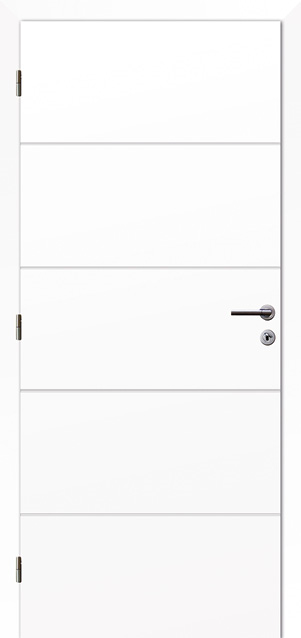 Solodoor Dveře SMART 4 lak snow 80 L