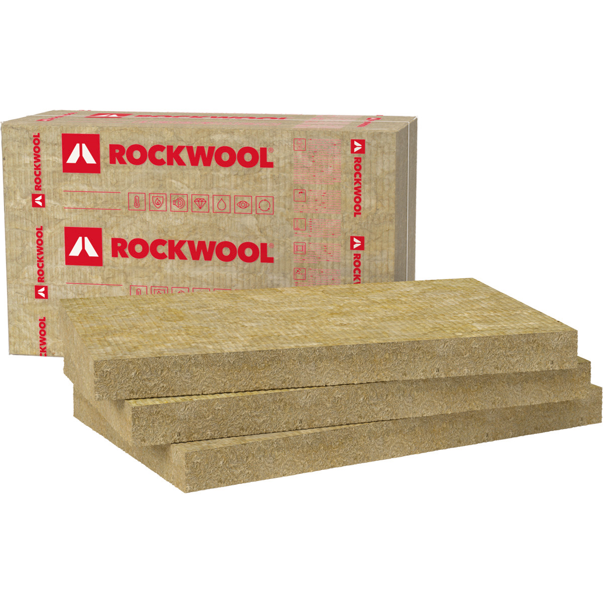 Rockwool Izolace tepelná Rockmin 80 mm 1000x625 mm