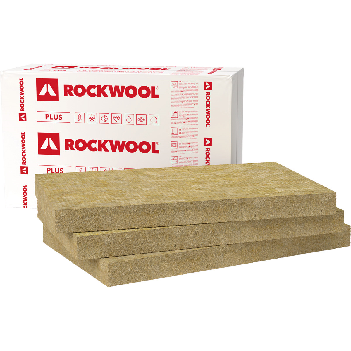 Rockwool Izolace tepelná Rockmin Plus 150 mm 1000×610 mm