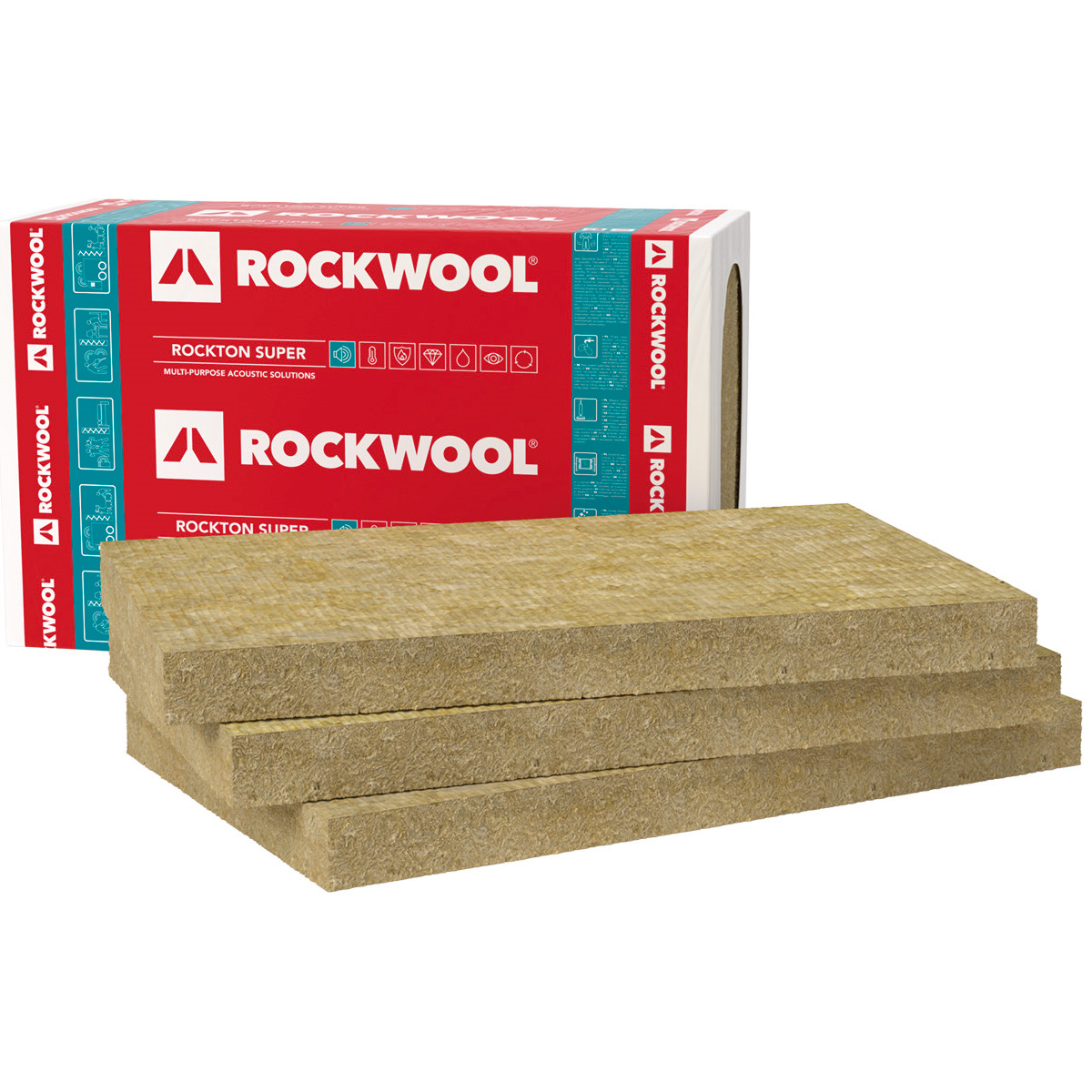 Rockwool Izolace tepelná Rockton Super 140 mm 1000×610 mm