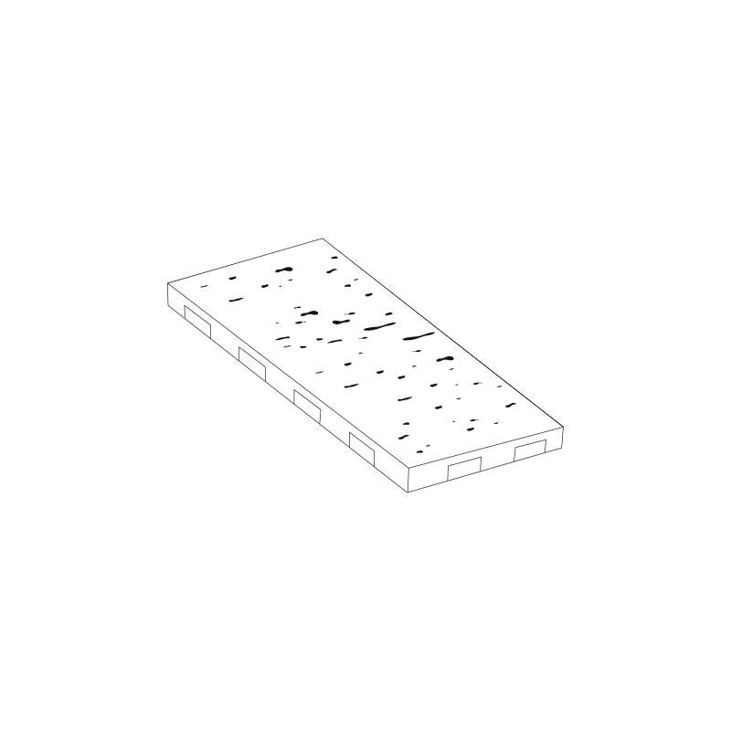 Ferobet Dlažba betonová Travertino 600×300×45 mm slonovinová (40)