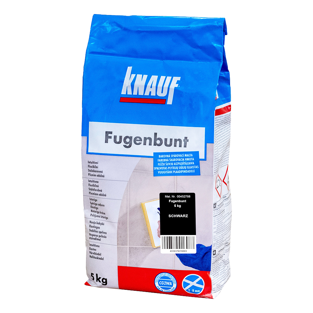 Knauf Hmota spárovací Fugenbunt schwarz 5 kg