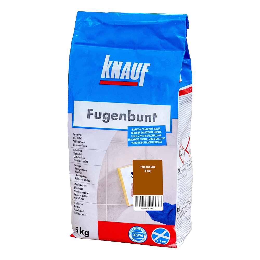 Knauf Hmota spárovací Fugenbunt dunkelbraun 5 kg