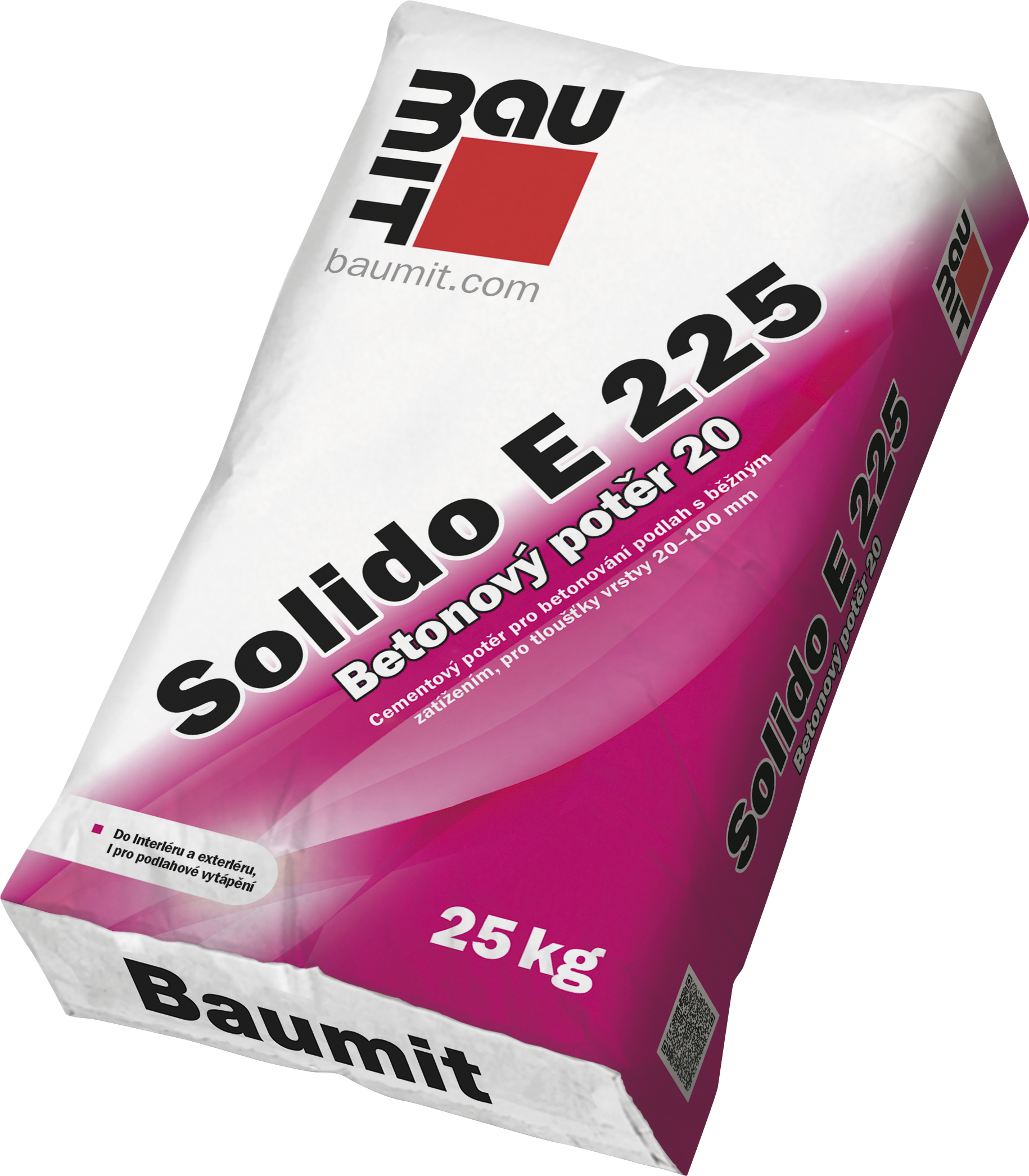 Baumit Potěr podlahový Betonový potěr 20 cementový 4 mm 25 kg