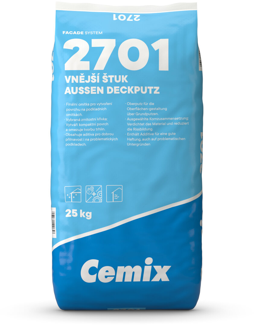 Cemix Štuk vnější 2701 25 kg