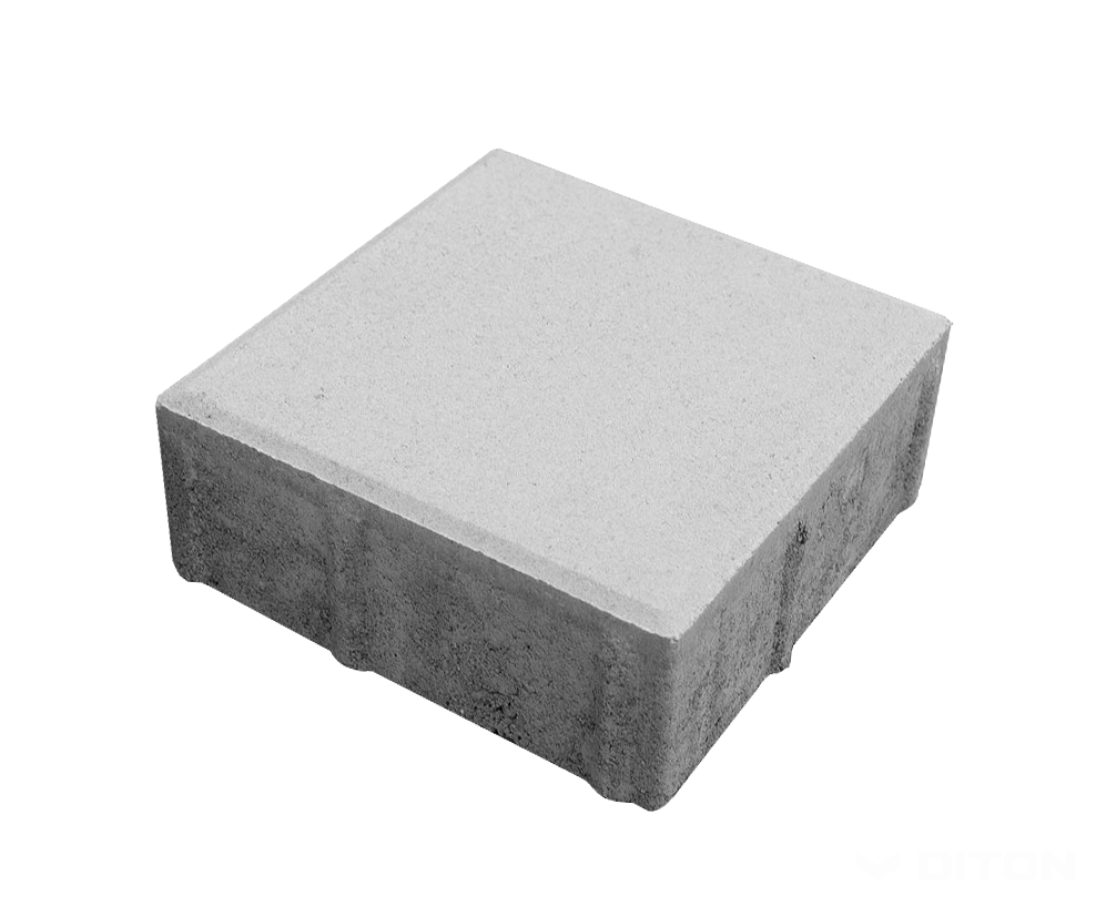 Diton Dlažba betonová Kostka 80 mm bílá (8,4)