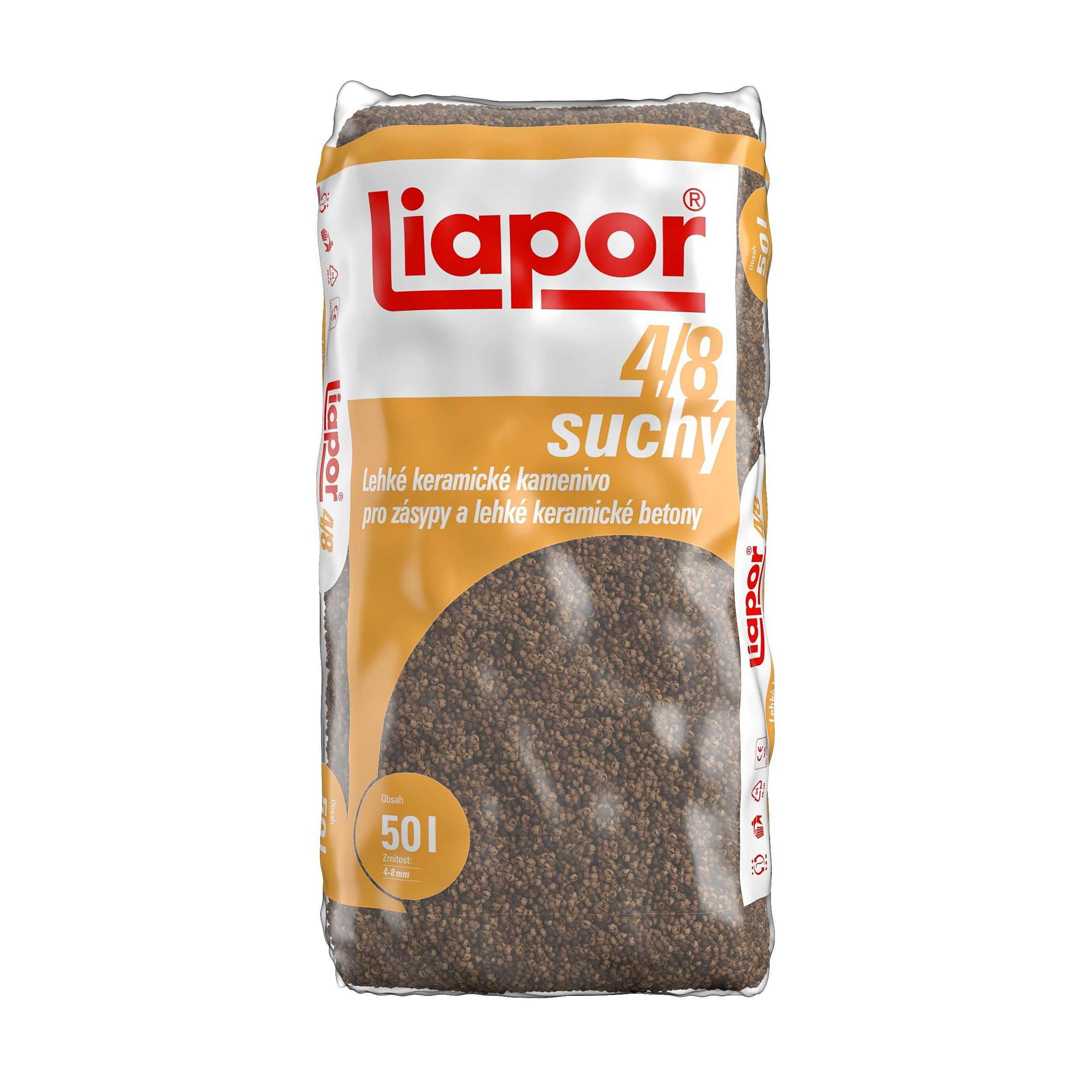 Liapor Kamenivo keramické (keramzit) 4-8 mm 50 l