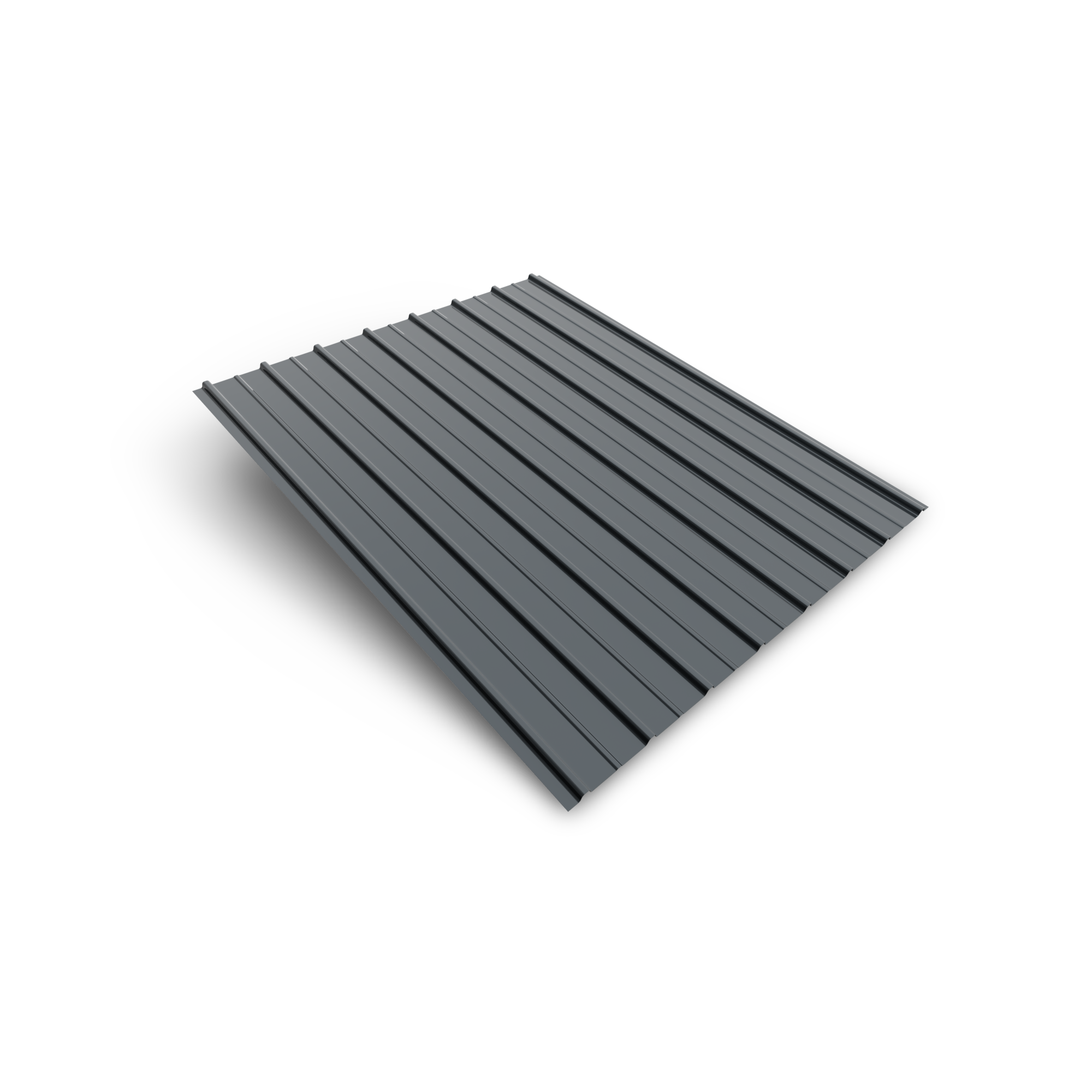 Smart cover solution Plech trapézový Smart CS H12 plus 906×2500×0,4 mm Zn 275 RAL 7016 antracit
