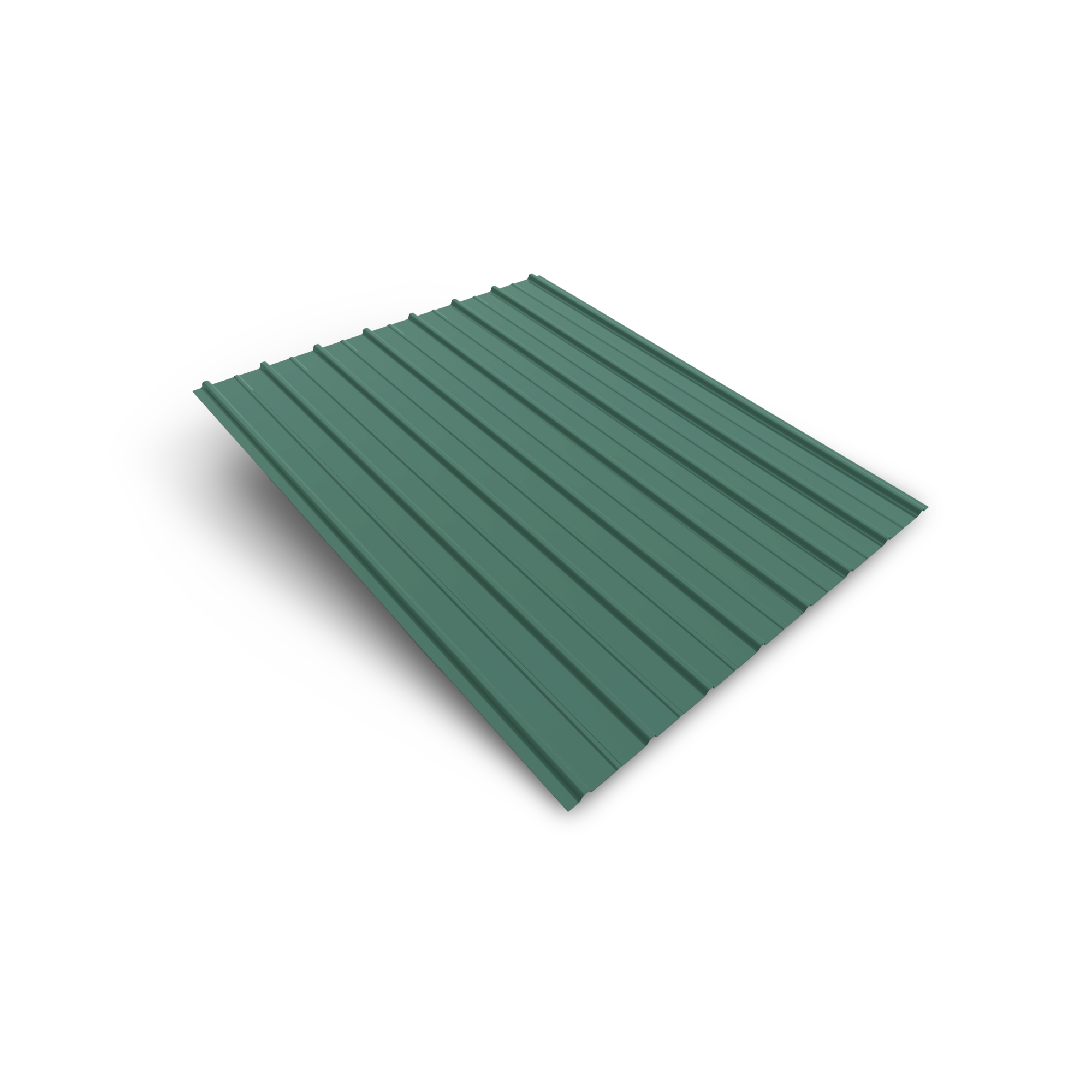 Smart cover solution Plech trapézový Smart CS H12 plus 906×1500×0,4 mm Zn 275 RAL 6005 zelený