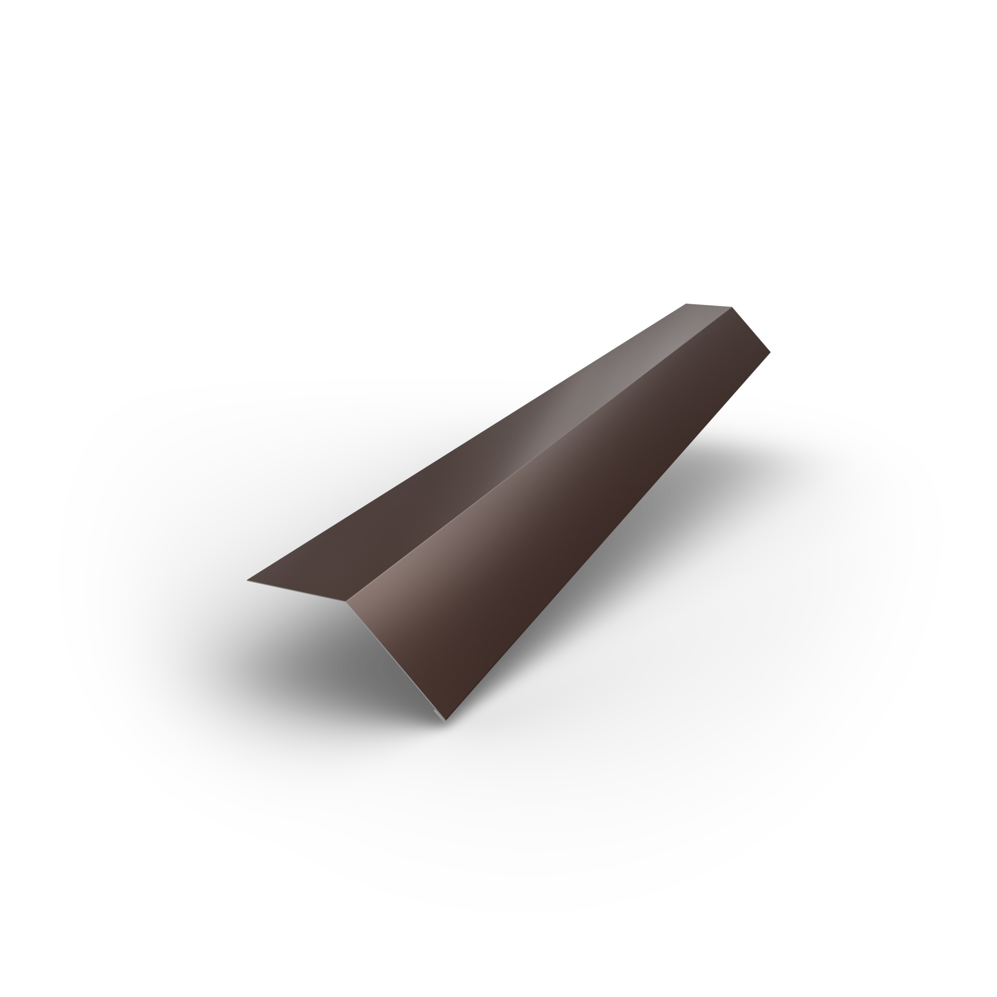 Smart cover solution Lišta okapní Smart CS H12 1000×0,4 mm Zn 275 lak RAL 8017 hnědá