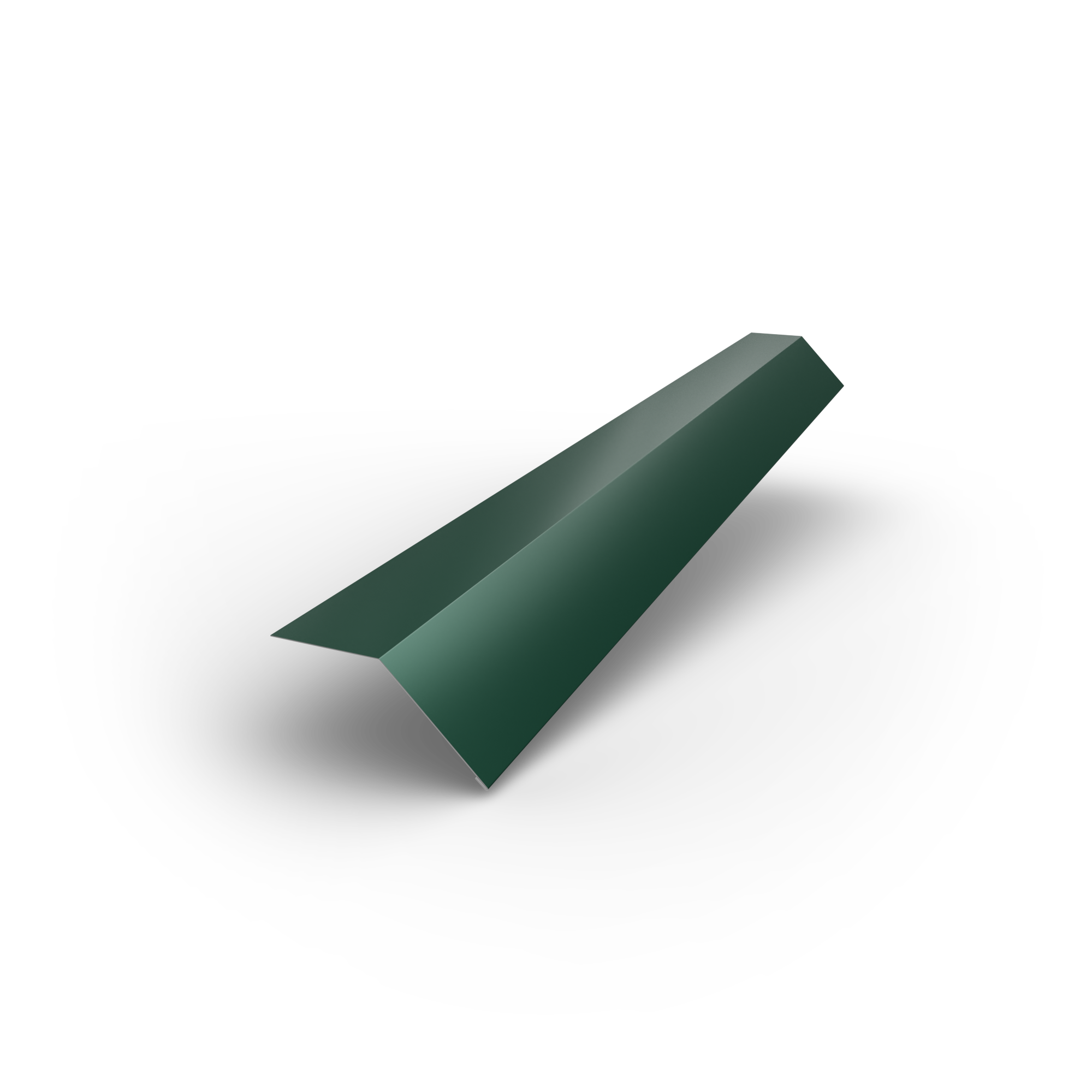 Smart cover solution Lišta okapní Smart CS H12 2000×0,4 mm Zn 275 lak RAL 6005 zelená