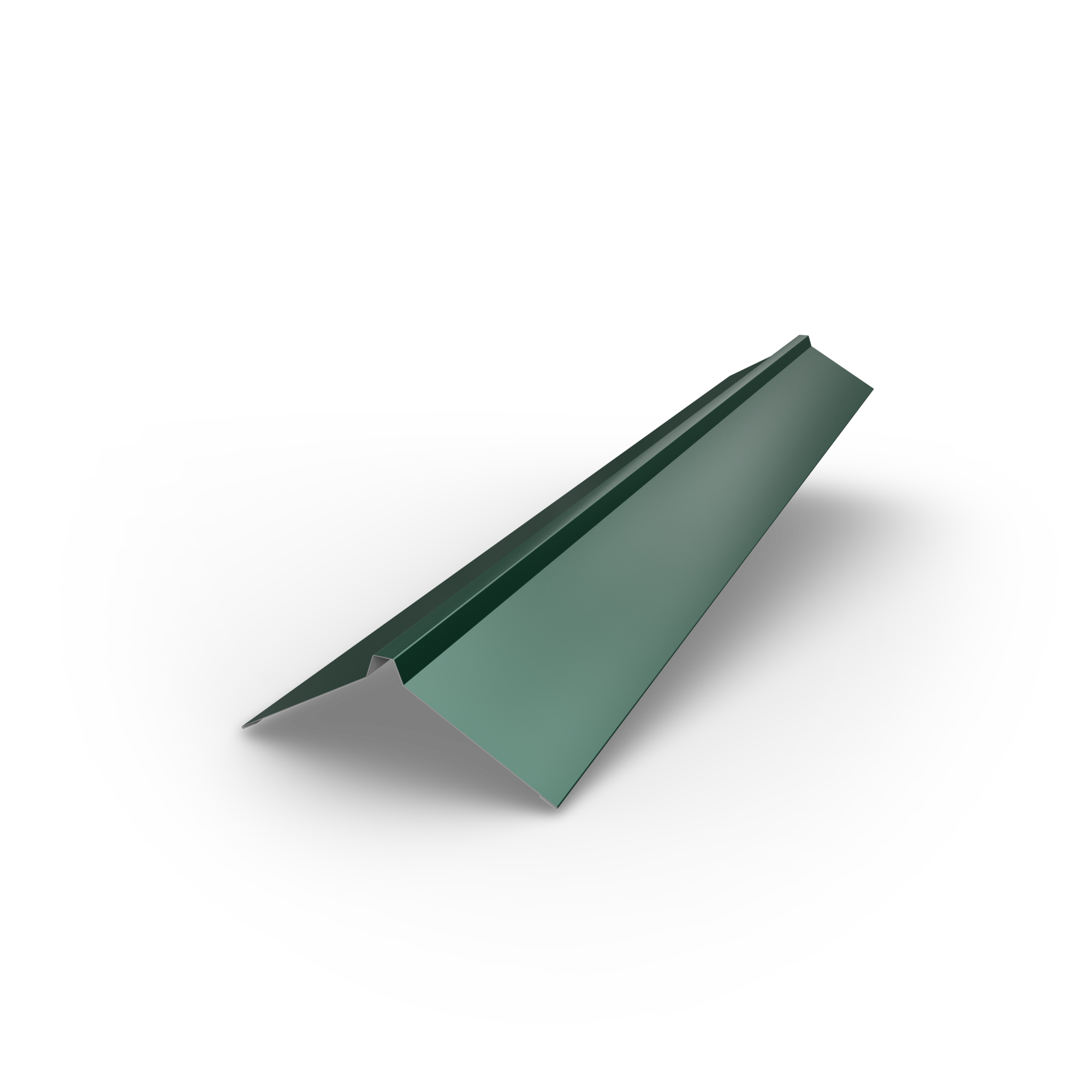 Smart cover solution Hřebenáč rovný Smart CS H12 2000×0,4 mm Zn 275 lak RAL 6005 zelený
