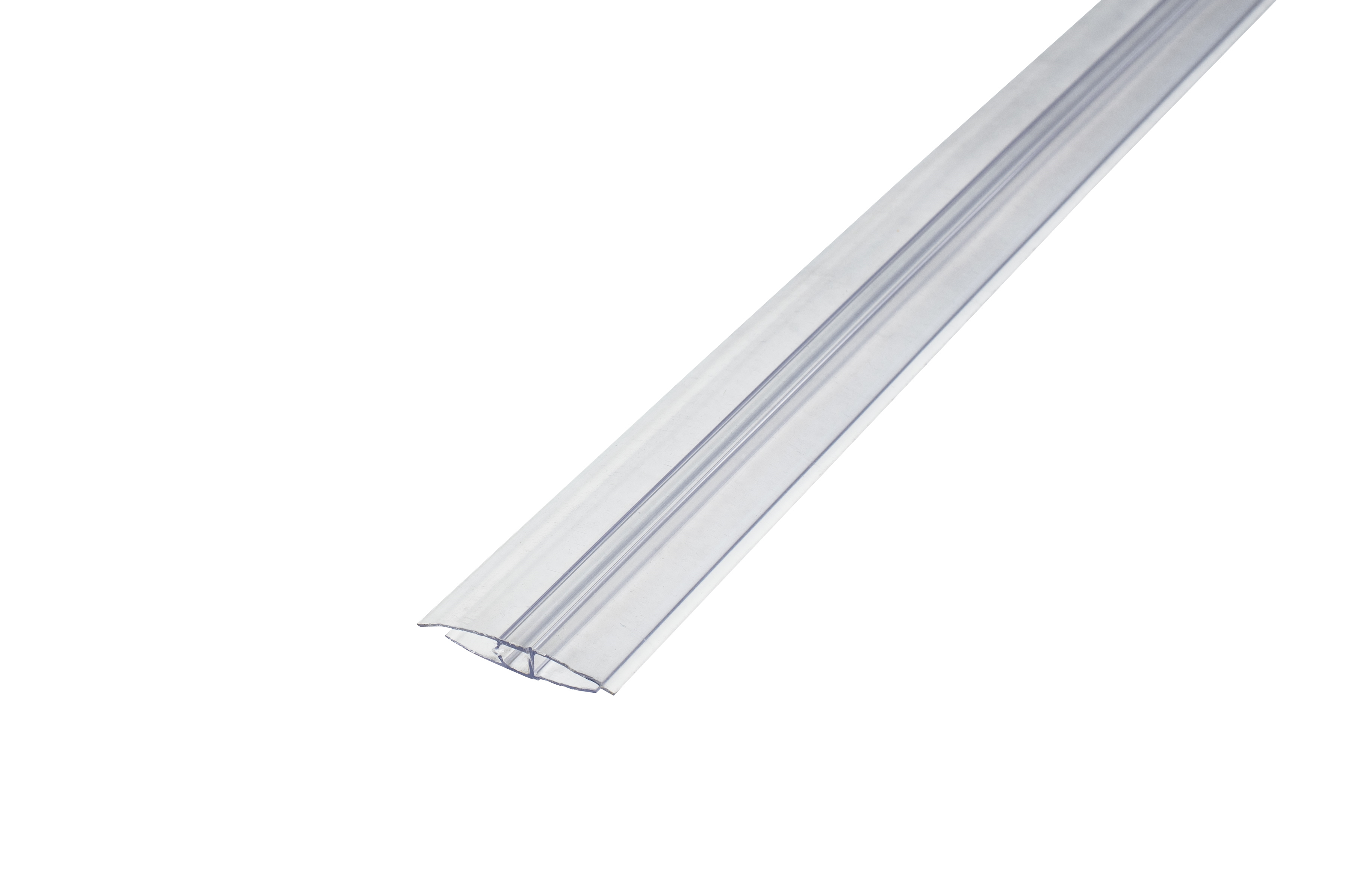 Smart cover solution Profil polykarbonátový LPH Smart CS 3000×10 mm spojovací čirý